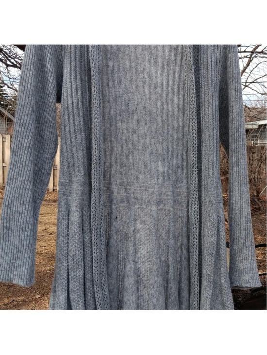 SHEIN Sweaters - Shein Cardigan Sweater Open Front Pale Blue Size S